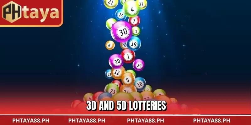 3D and 5D Lotteries