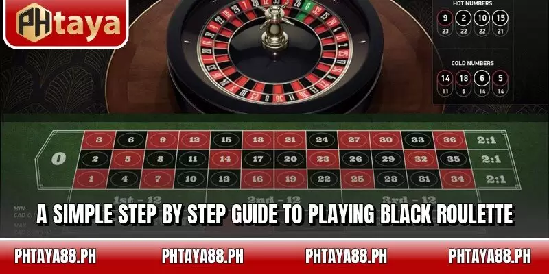 A simple step by step guide to playing black roulette