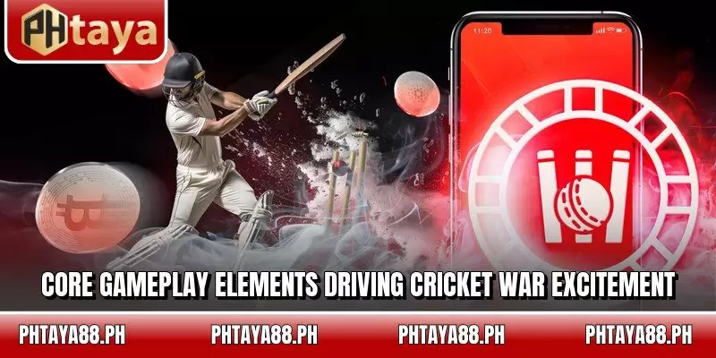 Core gameplay elements driving Cricket War excitement