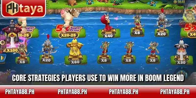 Core strategies players use to win more in Boom Legend
