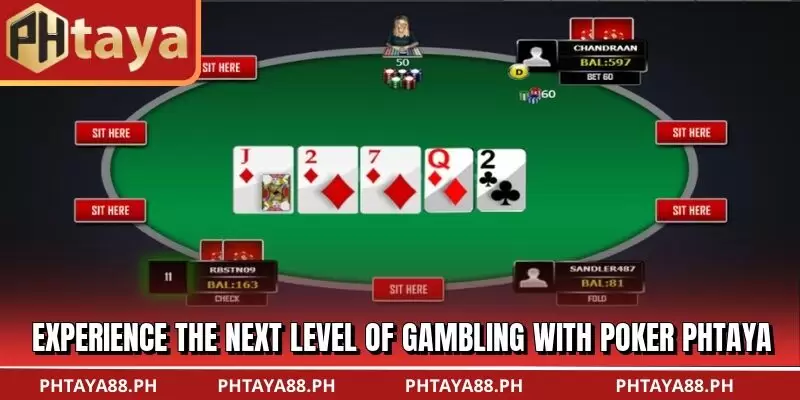 Experience the next level of gambling with Poker PHTAYA