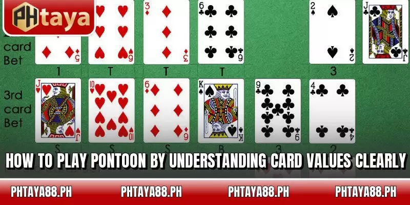 How to play Pontoon by understanding card values clearly