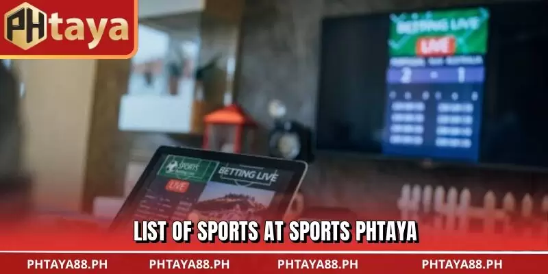 List of sports at Sports PHTAYA