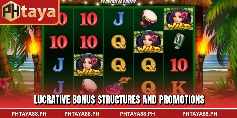 Lucrative bonus structures and promotions