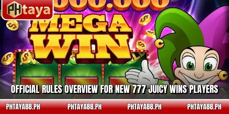 Official rules overview for new 777 Juicy Wins players