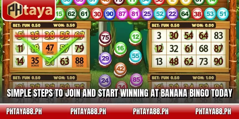 Simple steps to join and start winning at banana bingo today