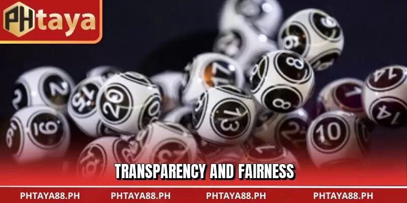 Transparency and fairness