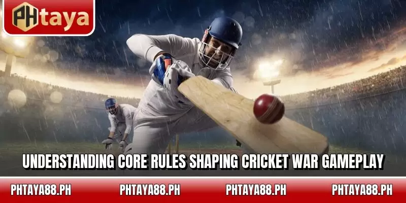 Understanding core rules shaping Cricket War gameplay