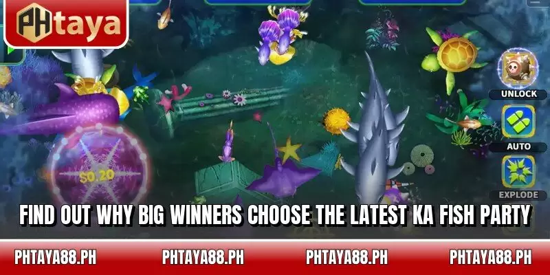 Find out why big winners choose the latest KA Fish Party