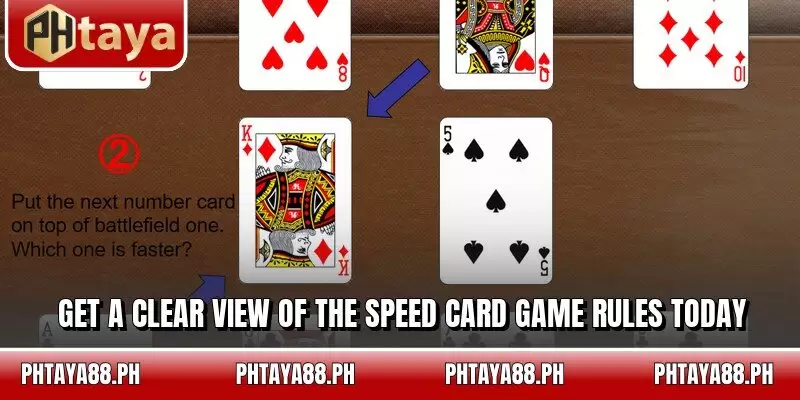 Get a clear view of the speed card game rules today