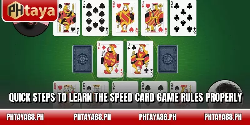 Quick steps to learn the speed card game rules properly