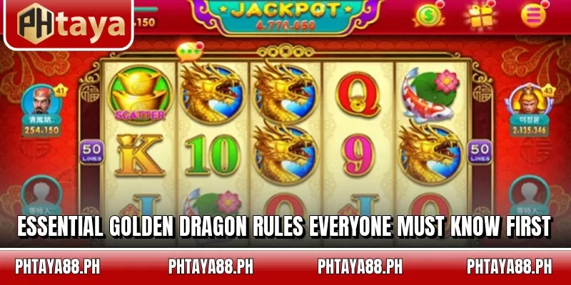 Essential Golden Dragon rules everyone must know first