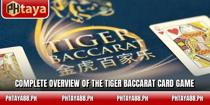 Complete overview of the Tiger Baccarat card game